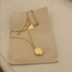 Gold Locket Necklace